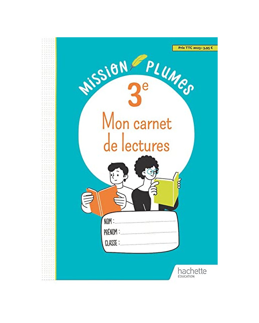 Mon Carnet de lectures 3e - Cahier élève - Ed. 2023
