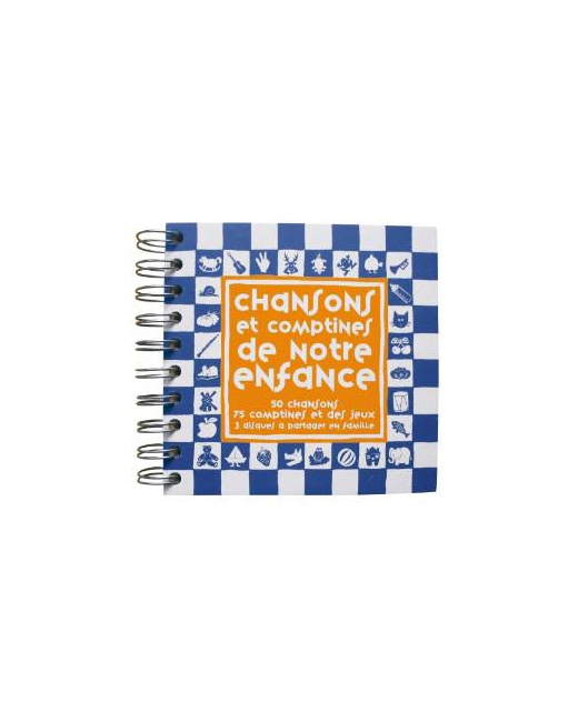 Cd-livre Chansons et comptines de notre enfance