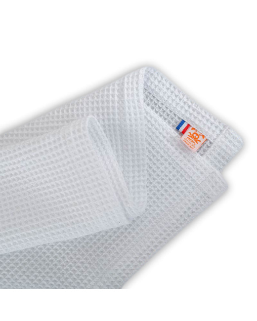Couverture nid d'abeilles en coton bio Aiko