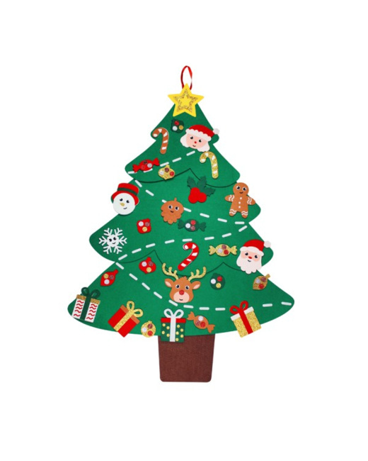 Sapin De Noël En Feutrine à Construire - Giant Christmas Tree