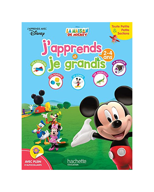 Mickey J'apprends et je grandis TPS-PS