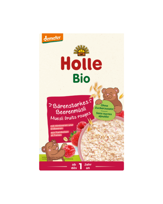 Muesli bio fruits rouges