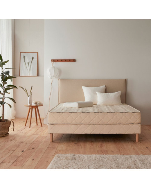 Matelas latex souple 5 zones épais