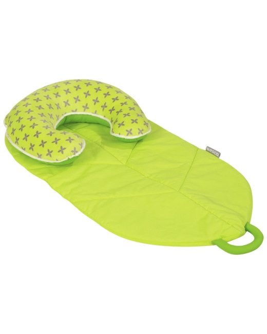 Tapis coussin cale-bébé nomade