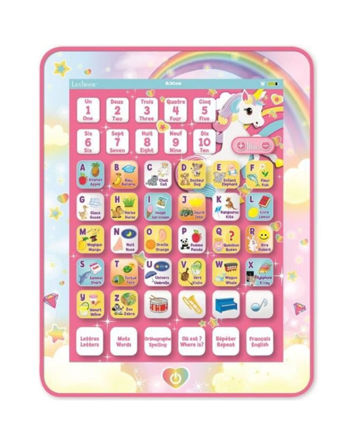 Tablette éducative bilingue Licorne