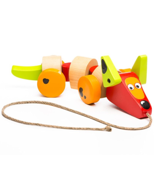 Jouets à trainer Chien saucisse