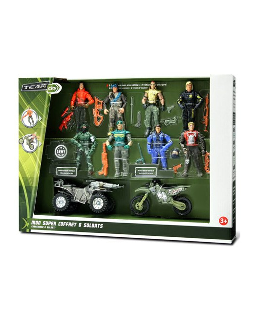 Mon super coffret 8 soldats