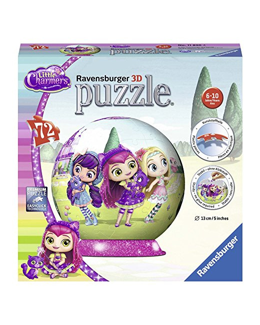 Puzzle 3D - Little charmers - 72 pièces
