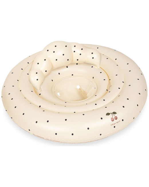 Bouée bébé Cherry Navy Dots