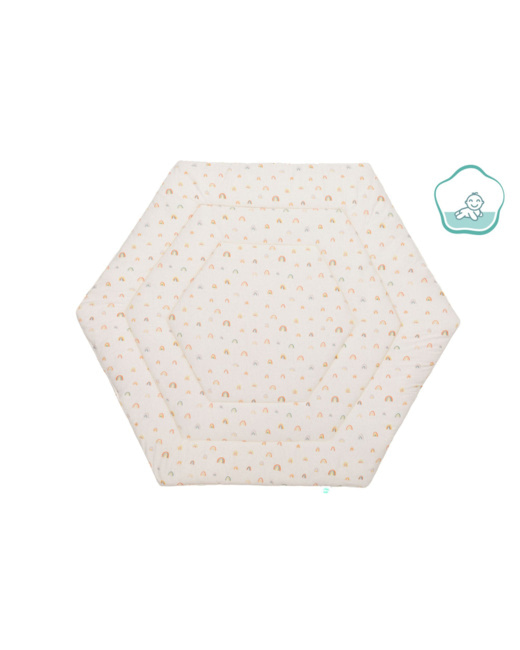 Tapis de parc 6 coins Rainbows