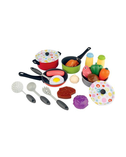 Jeu d'imitation Ustensiles de cuisson en métal