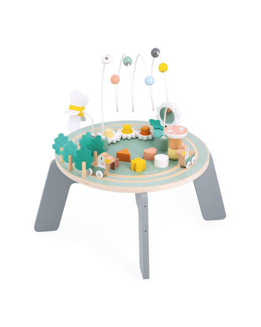 Table d'activités en bois