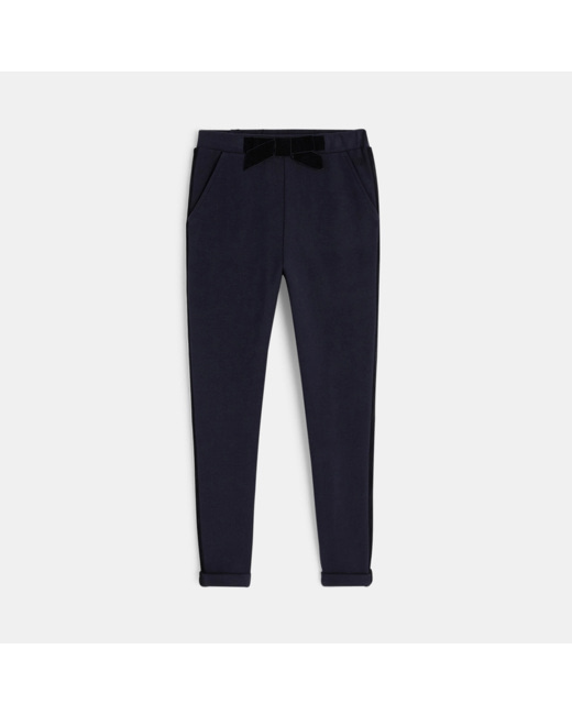 Jogging chic bleu fille