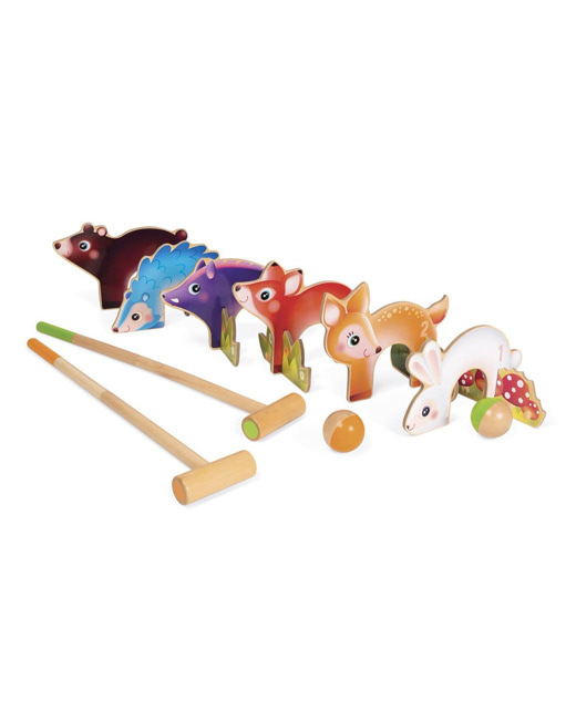 Croquet animaux de la forêt