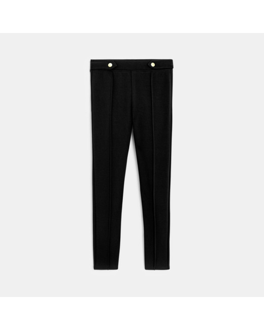 Jegging chic en jersey Milano noir fille