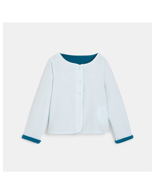 Gilet maille réversible