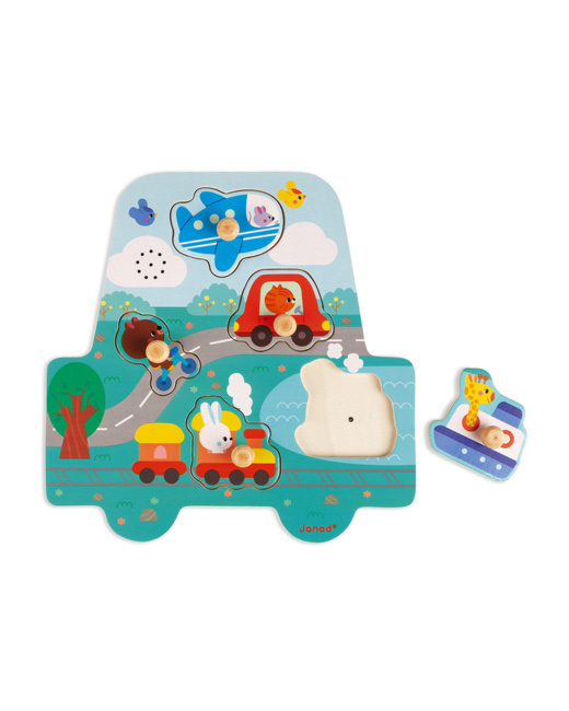 Puzzle sonore Les Petits Bolides