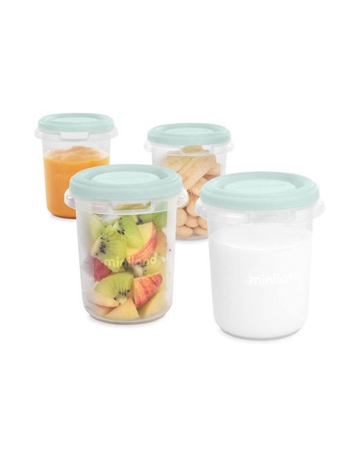 Set de 4 hermétiques 250ml Hermisized