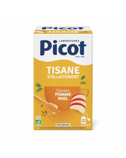 Tisane d'allaitement pomme miel