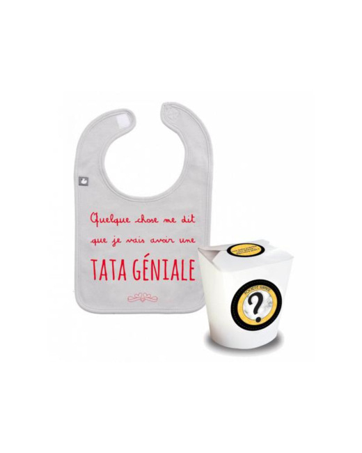 Pochette surprise "Je vais avoir une tata géniale"