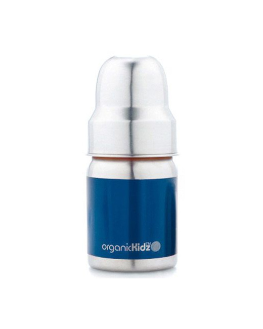 Biberon en inox 120 ml goulot large