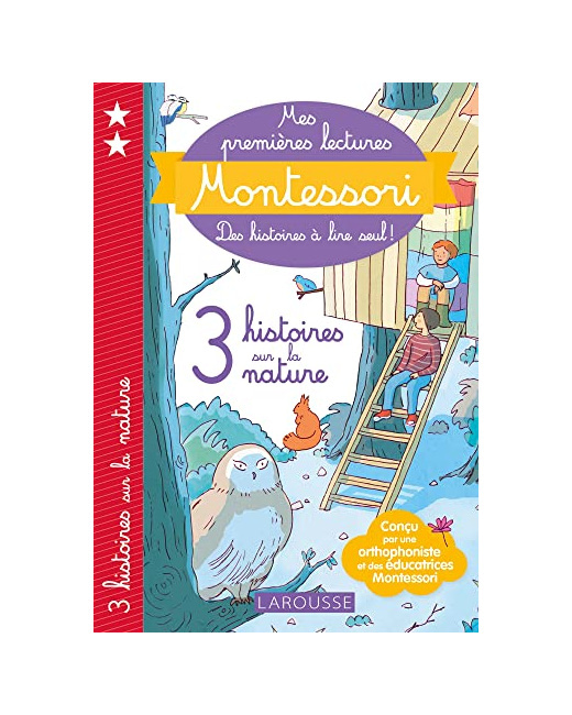 Montessori Premières lectures 3 histoires sur la nature