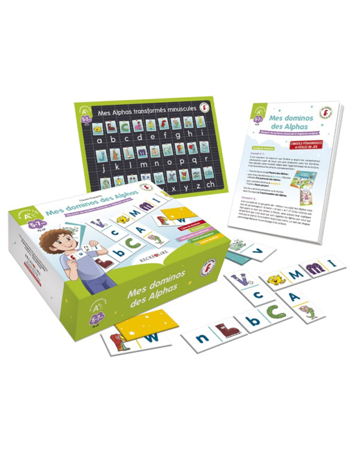 Jeu éducatif Mes dominos des Alphas
