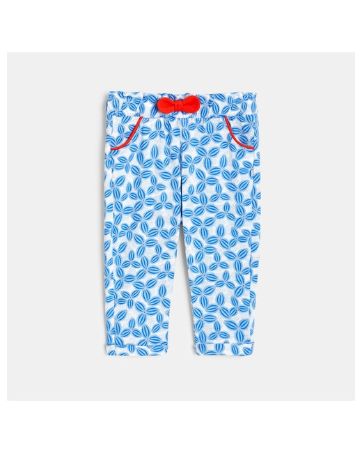 Pantalon fluide impression graphique