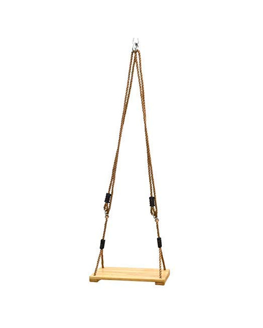 Balançoire pour enfants avec planche en bois