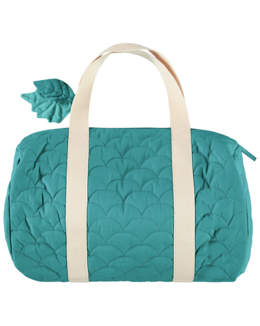 Sac week-end en coton forme polochon
