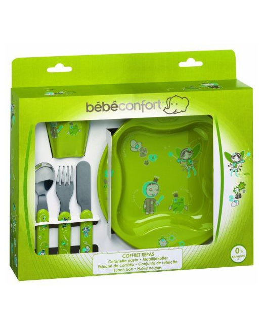 Coffret repas mélamine Prince & Fée