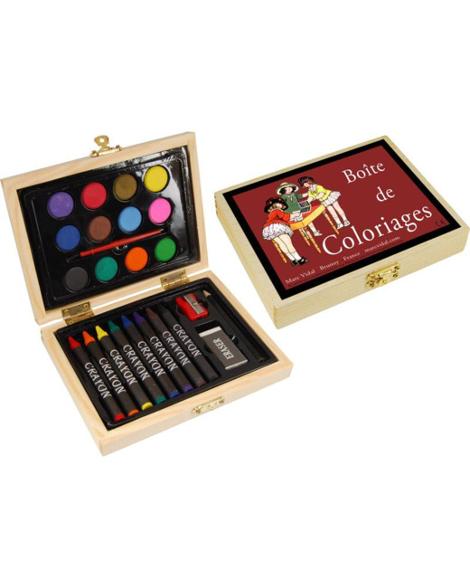 Boite de coloriages