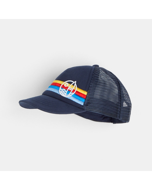 Casquette ajourée bleue garçon