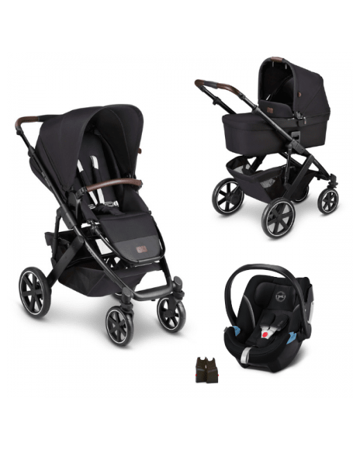 Poussette Salsa 4 + nacelle + coque Cybex Aton 5