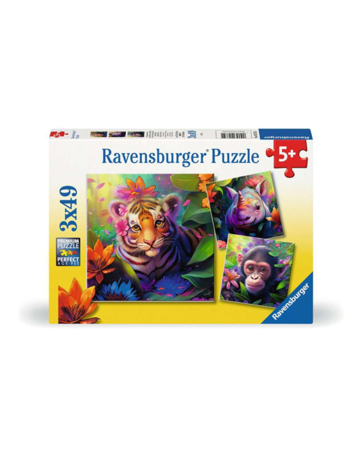 Puzzle Les bébés de la jungle - de 5 ans