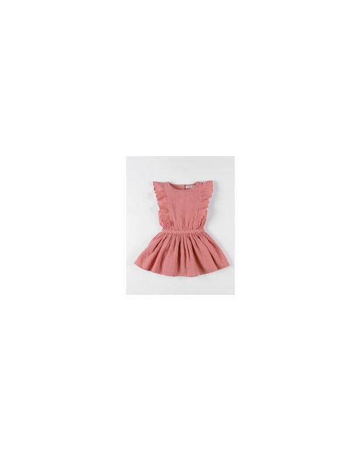 Robe cérémonie à volants