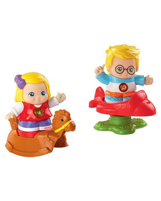 Coffret duo Mimi + Théo à bascule - Tut Tut Copains