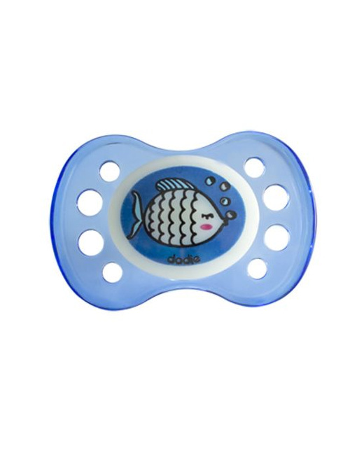 Sucette +6 mois nuit anatomique (silicone)