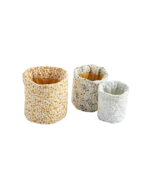 Lot de 3 panières Promenons-nous