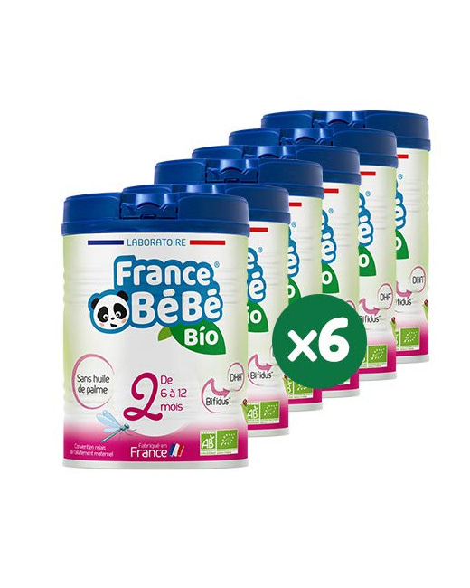 Lait infantile de suite bébé 2ème âge en poudre