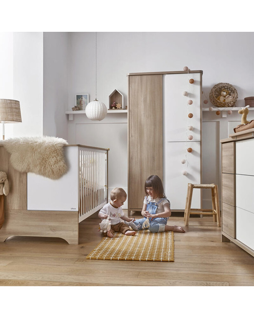 Chambre Sacha Lit + Commode + Armoire