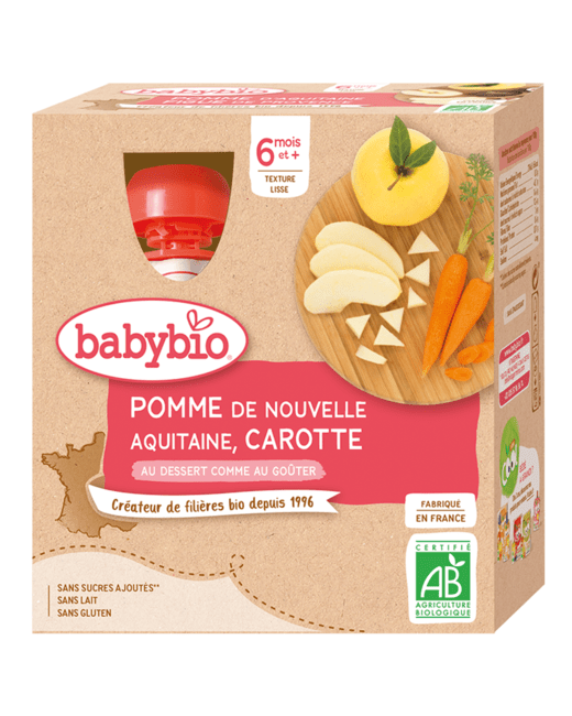 Pomme d'Aquitaine & Carotte