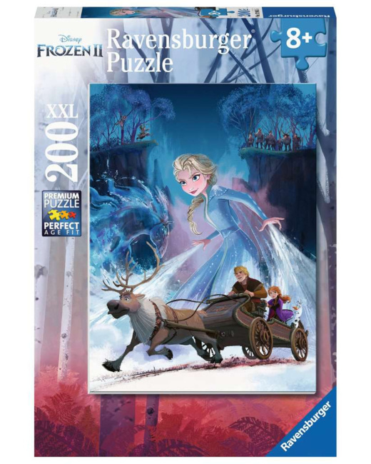 Puzzle La forêt mystérieuse / Disney La Reine des Neiges 2 - de 8 ans