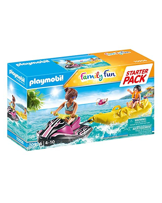 Playmobil City Life - Scooter des mers et bae flottante