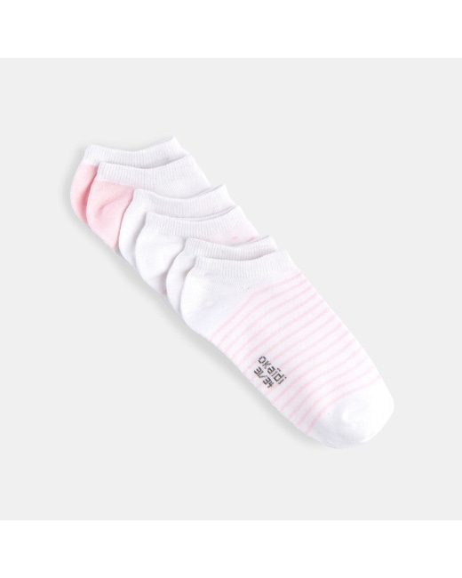 Socquettes (lot de 3) rose fille