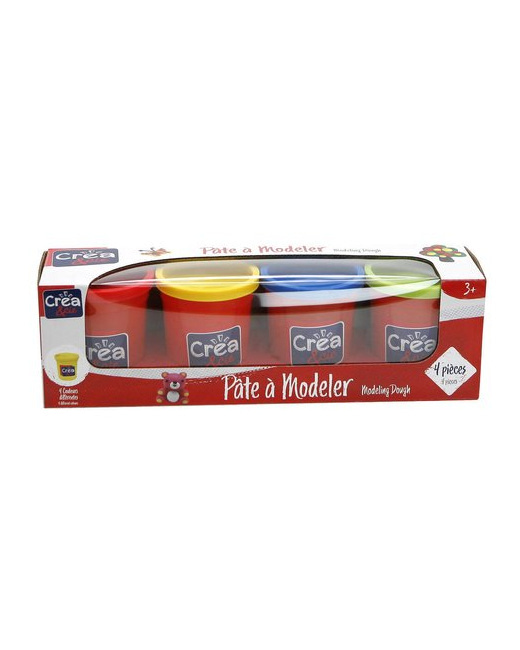 4 pots de pâte à modeler