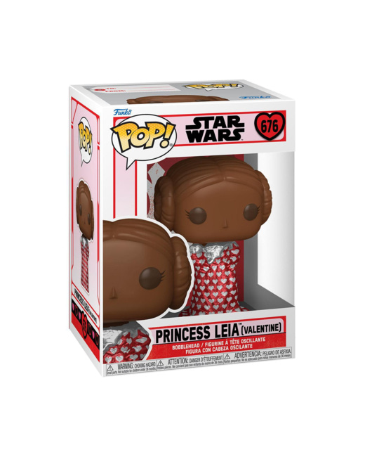 Figurine Leia Chocolat Star Wars Pop