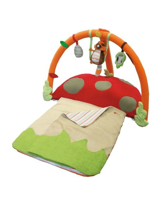 Tapis d'éveil champignon