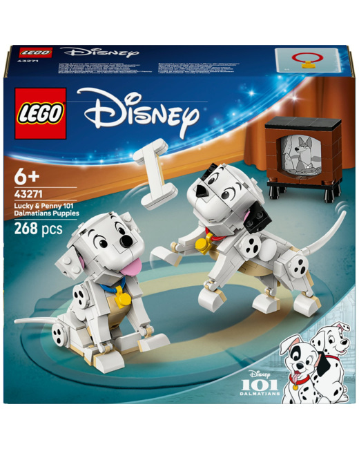 Lucky et Penny les chiots des 101 Dalmatiens