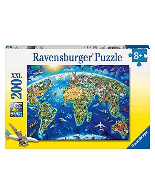 Puzzle - Les monuments du monde - 200 pièces